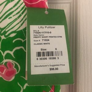 Y Pink Tag Preppy Shorts